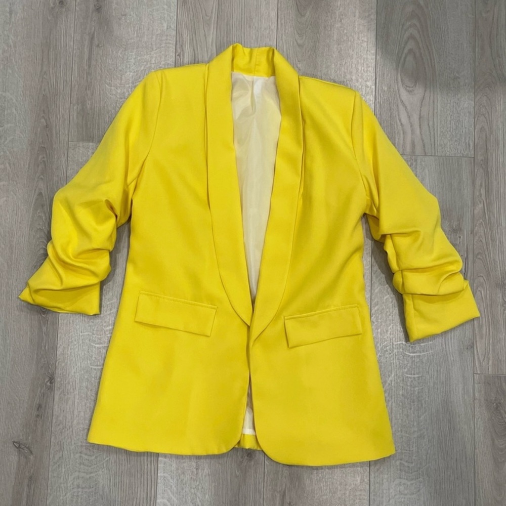 Yellow Blazer